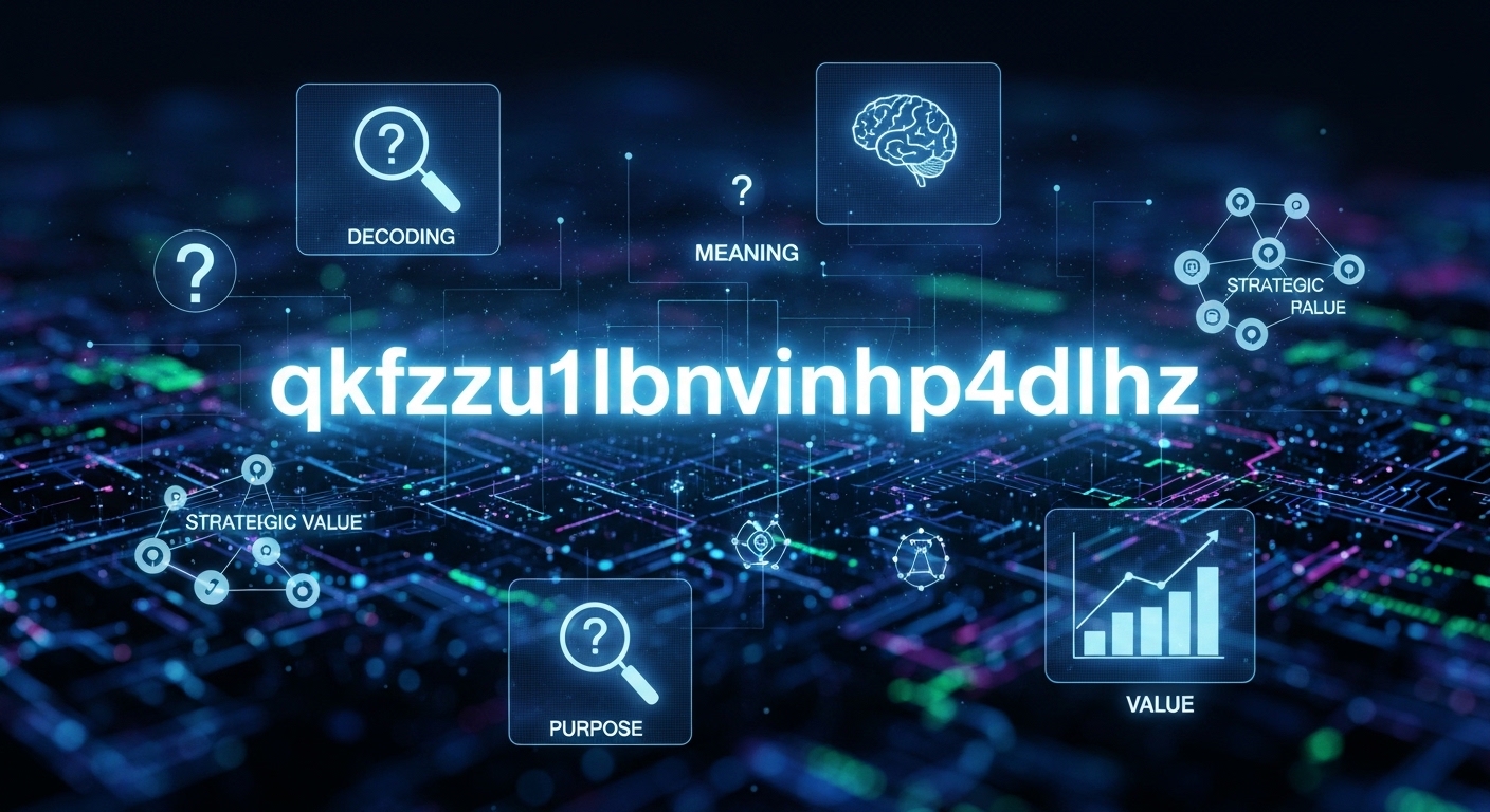 qkfzzu1lbnvinhp4dlhz: Meaning and Digital Potential